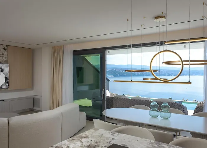 Апартаменты Vista Magica With Swimming Pool Опатия