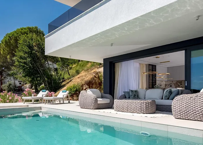 Vista Magica With Swimming Pool Апартаменты Опатия