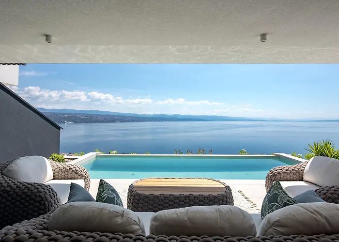 Vista Magica With Swimming Pool Апартаменты Опатия
